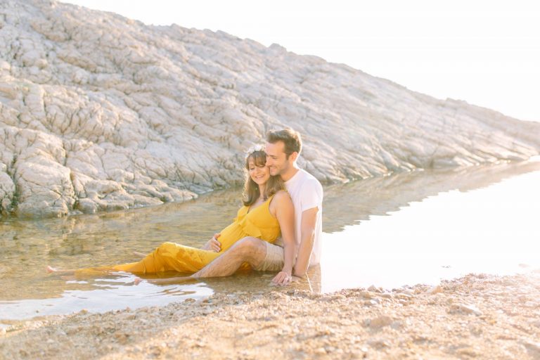 shooting grossesse lifestyle mer